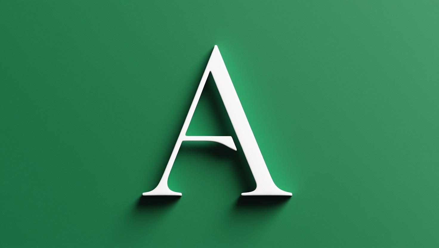 letter a with background green.jpg